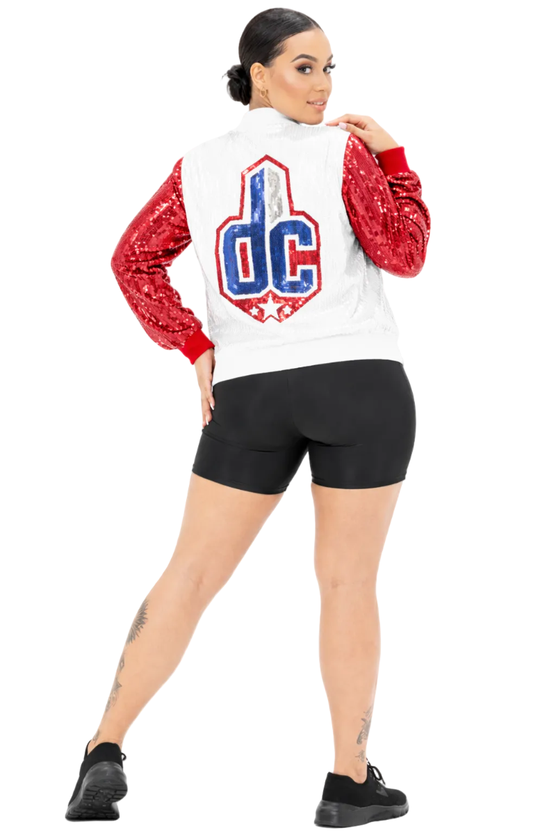 Washington Basketball Sequin Jacket