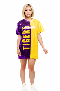 Louisiana State Sequin Dress
