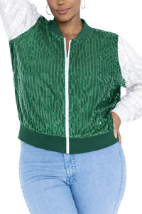 Michigan Sequin Jacket