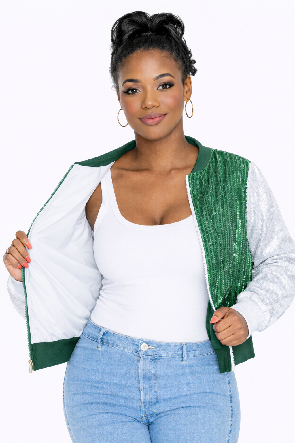 Michigan Sequin Jacket