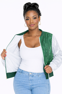 Michigan Sequin Jacket