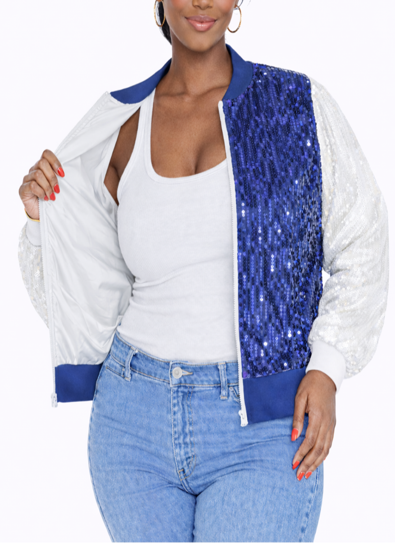 Los Angeles Baseball Sequin Jacket