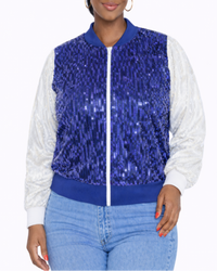 Los Angeles Baseball Sequin Jacket