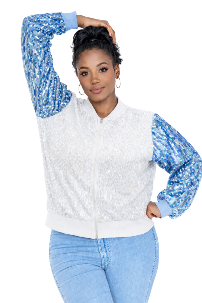 Memphis Basketball Sequin Jacket