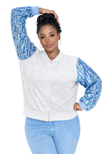 Memphis Basketball Sequin Jacket