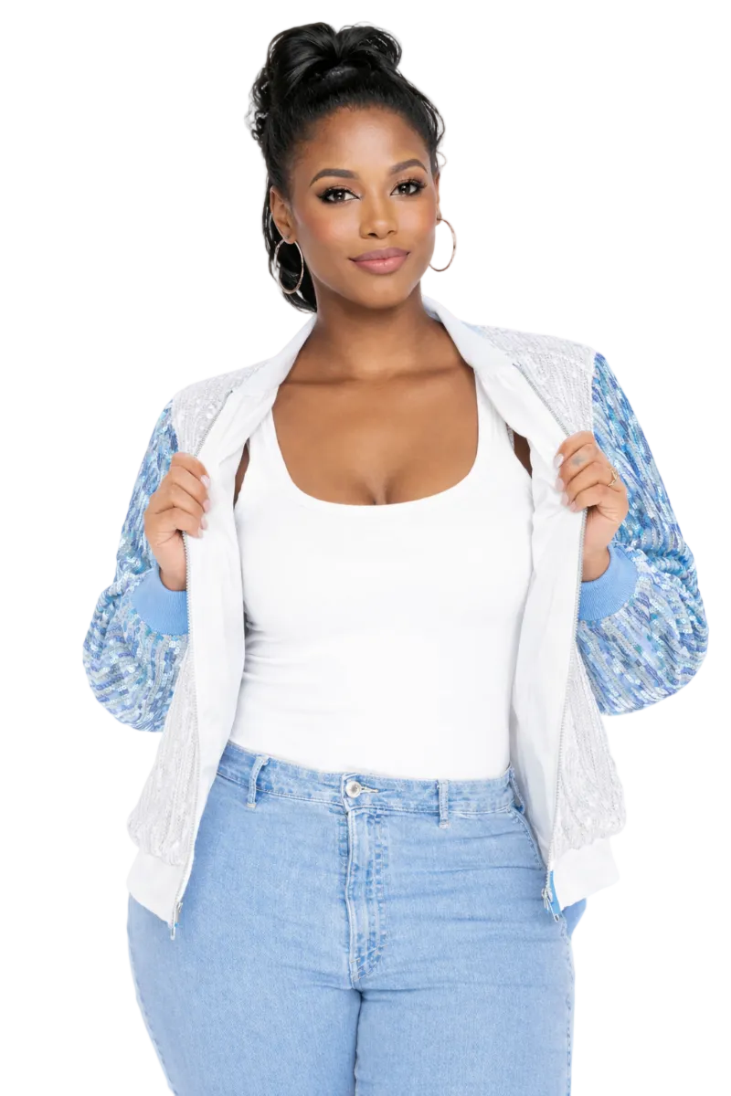 Memphis Basketball Sequin Jacket