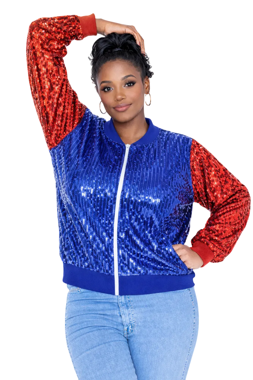 Kansas College Sequin Jacket