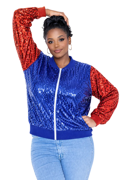 Kansas College Sequin Jacket