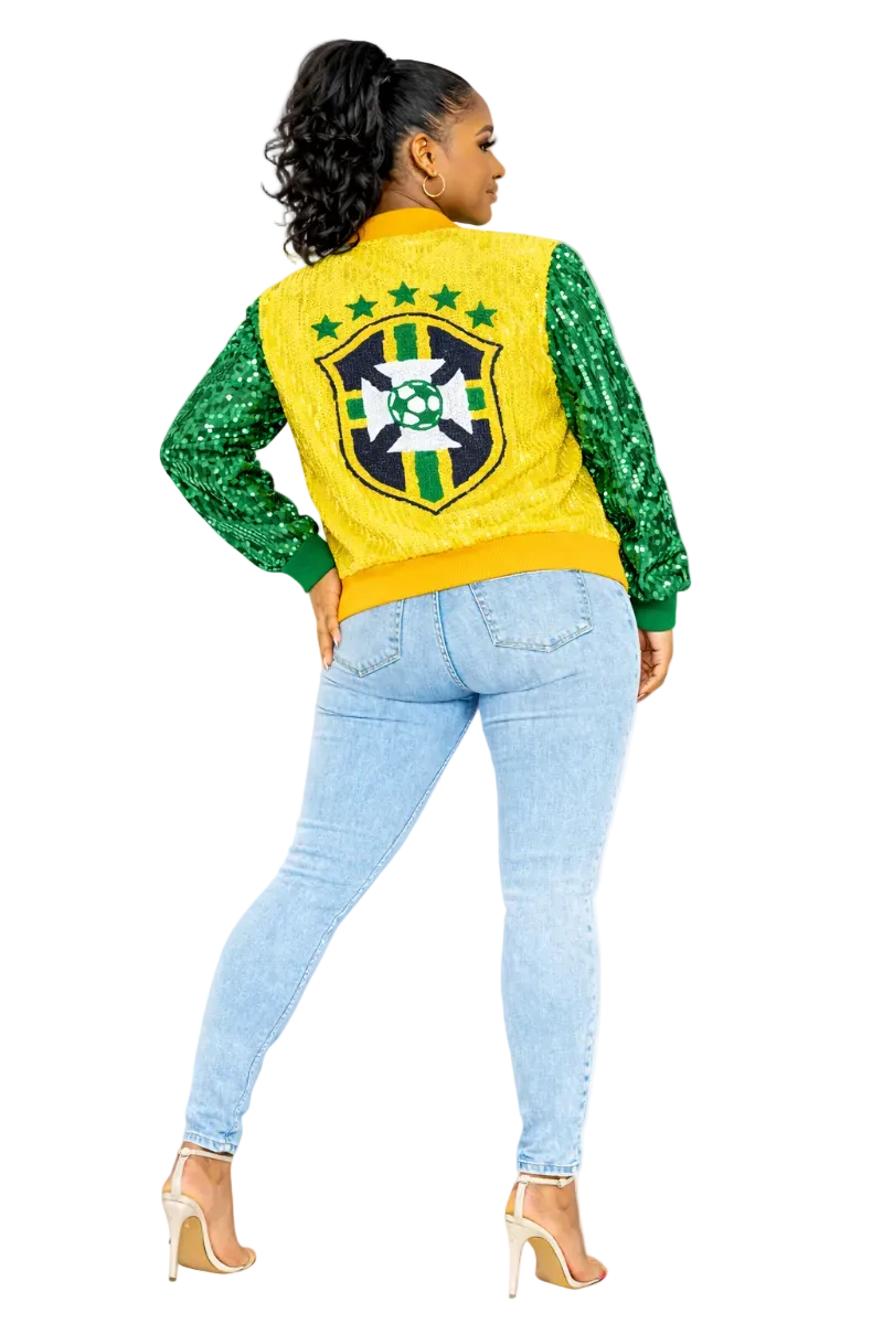 Brazil Sequin Jacket