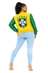 Brazil Sequin Jacket