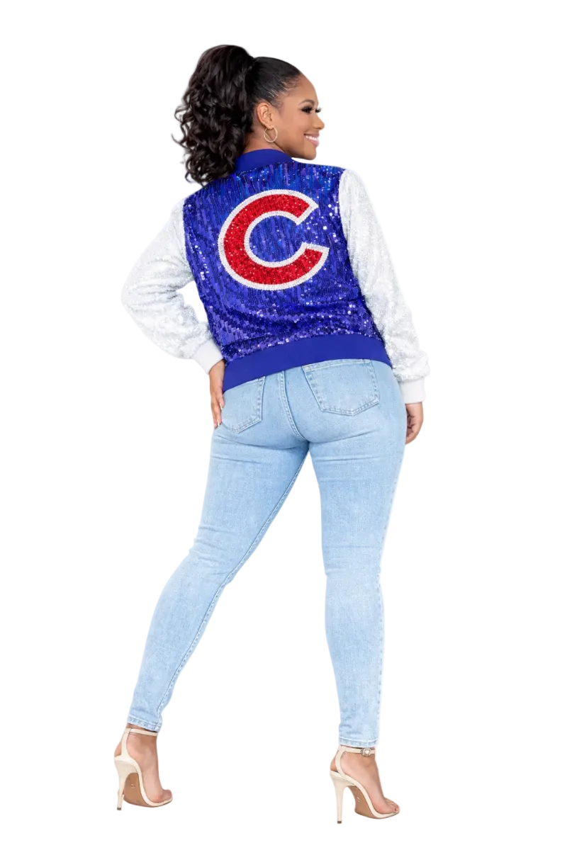 Chicago Baseball Sequin Jacket