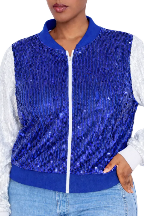 Chicago Baseball Sequin Jacket