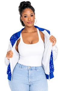 Chicago Baseball Sequin Jacket