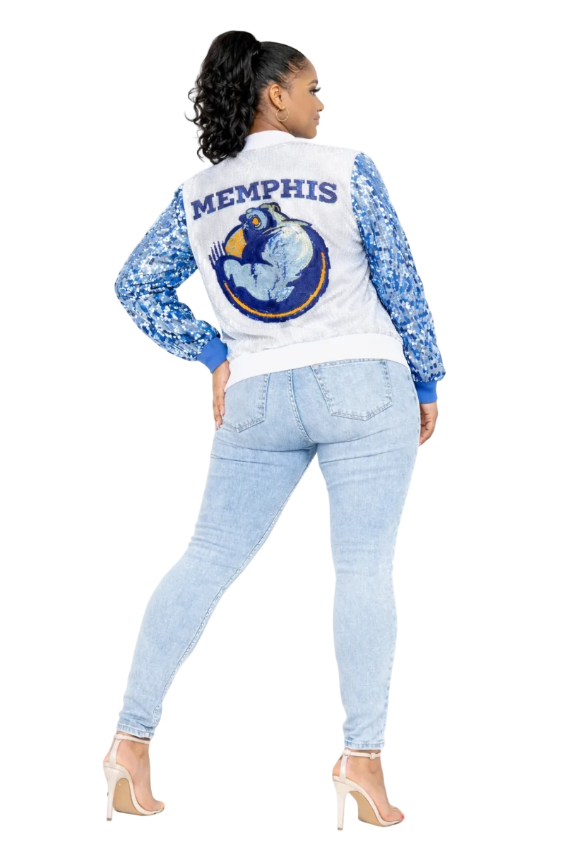 Memphis Basketball Sequin Jacket