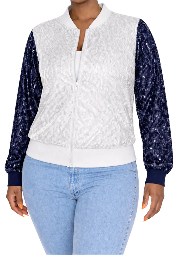 Madrid Soccer Sequin Jacket