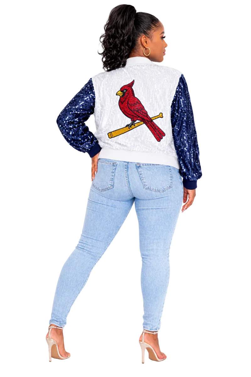 St. Louis Baseball Sequin Jacket