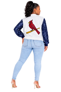 St. Louis Baseball Sequin Jacket