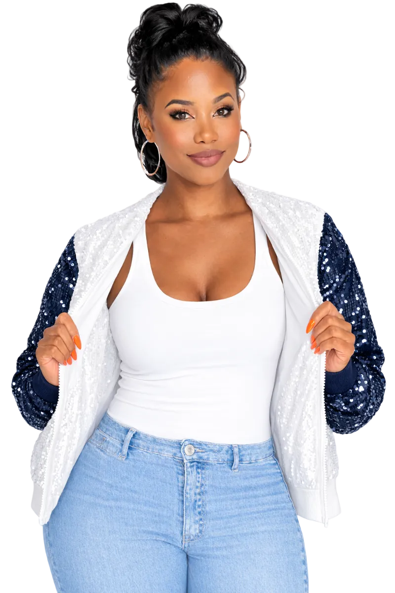 Madrid Soccer Sequin Jacket