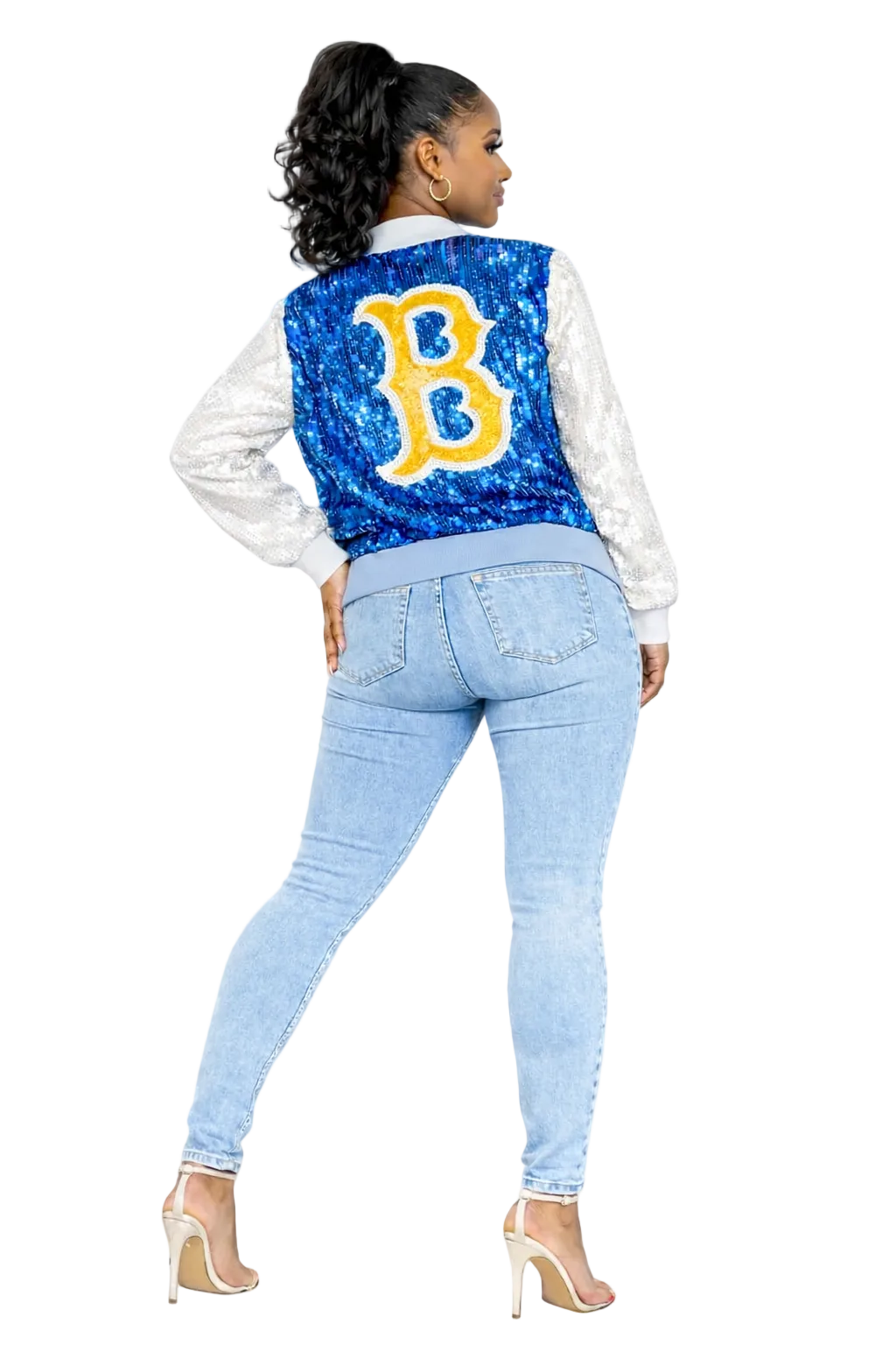 Los Angeles College Sequin Jacket