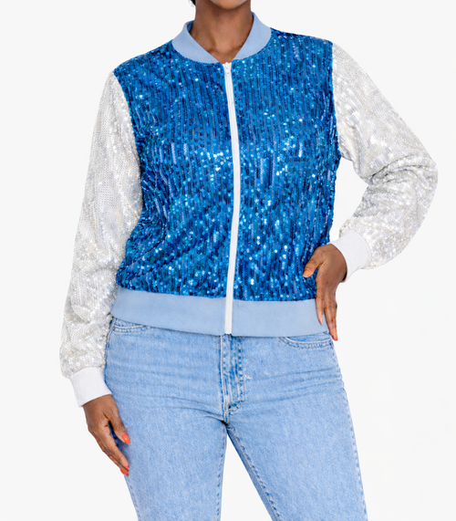 Los Angeles College Sequin Jacket