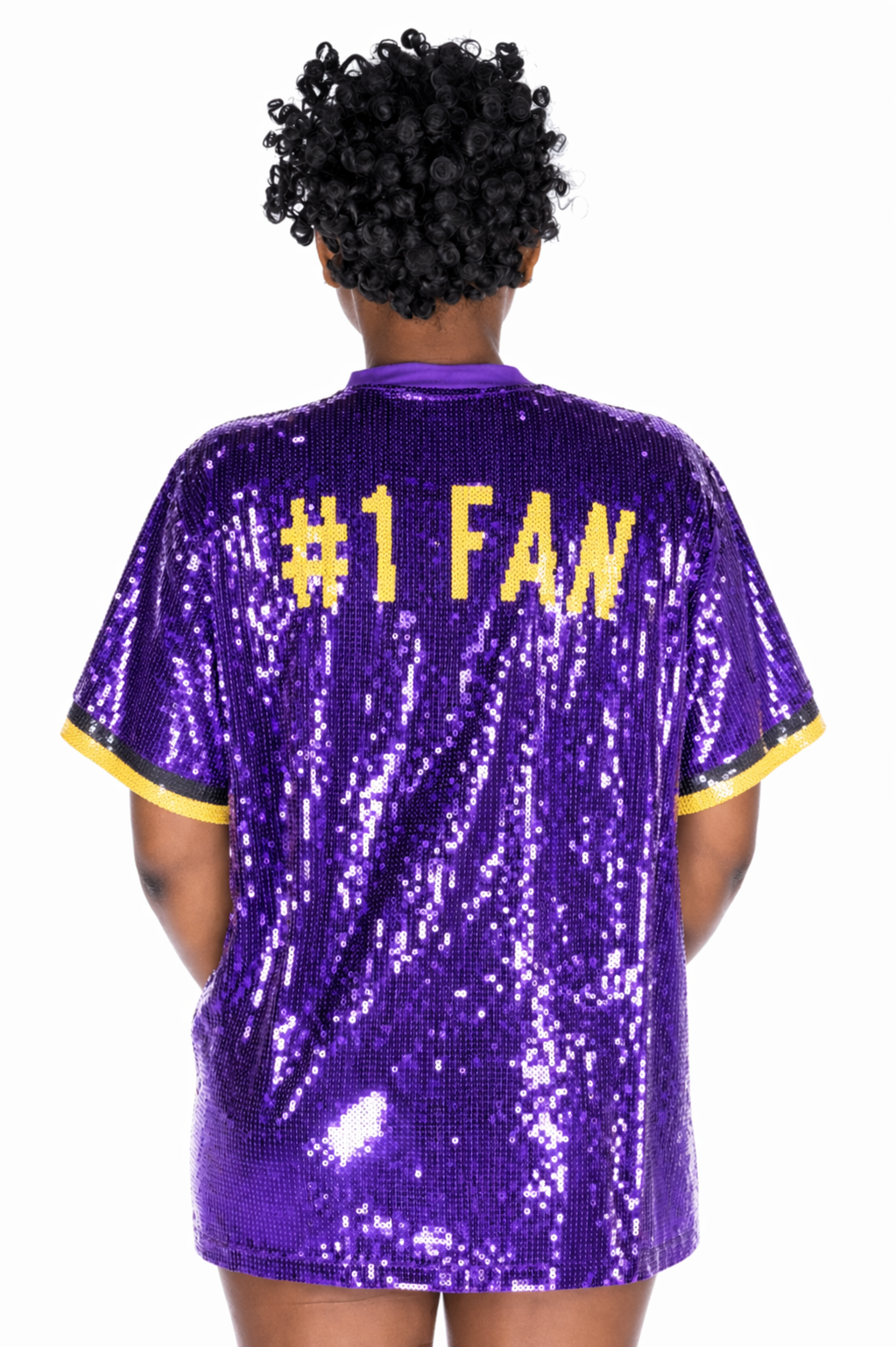 Los Angeles Basketball Sequin Dress