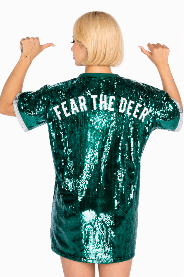 Milwaukee Basketball Sequin Dress