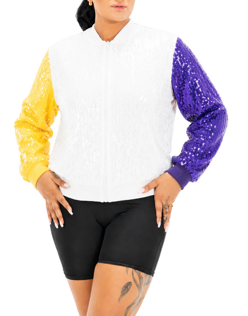 Phoenix Basketball Sequin Jacket