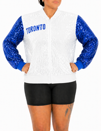 Toronto Hockey Sequin Jacket