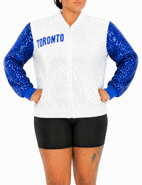 Toronto Hockey Sequin Jacket