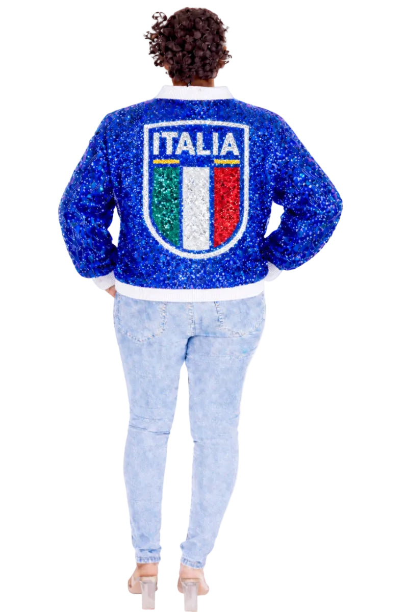 Italy Sequin Jacket