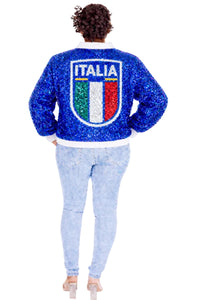 Italy Sequin Jacket