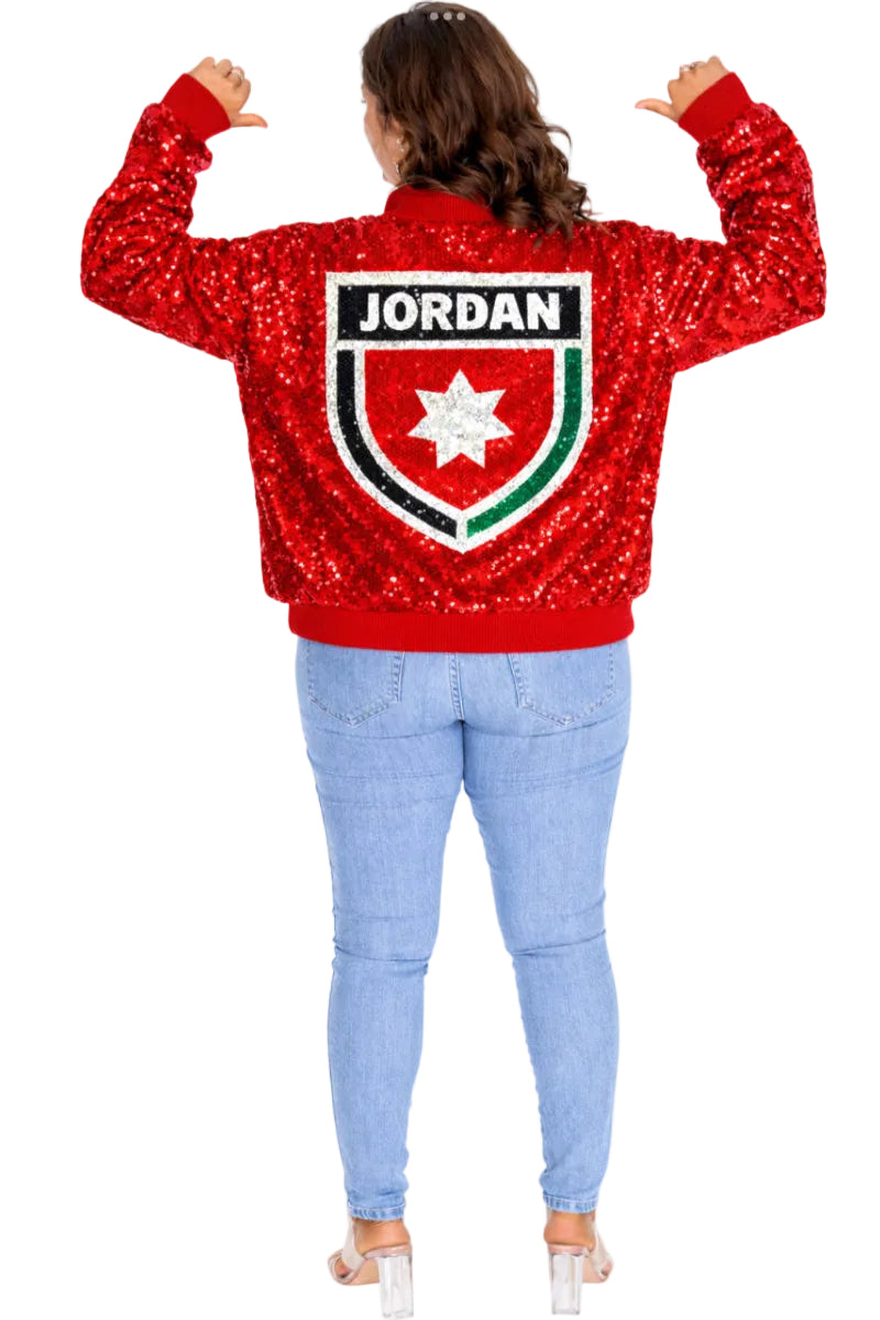 Jordan Sequin Jacket