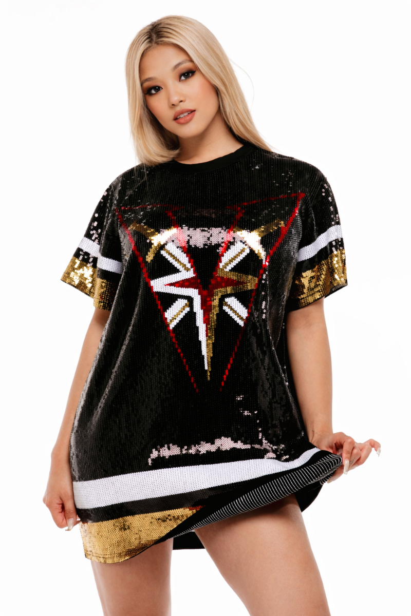 Las Vegas Hockey Sequin Dress