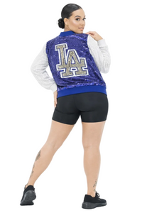 Los Angeles Baseball Sequin Jacket