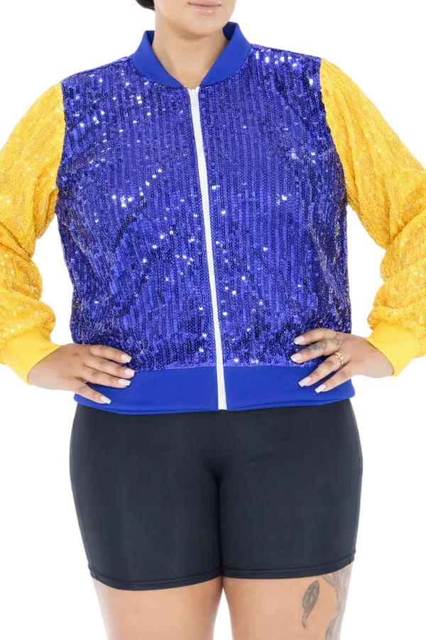 Milwaukee College Sequin Jacket