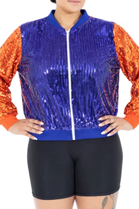 New York Basketball Sequin Jacket