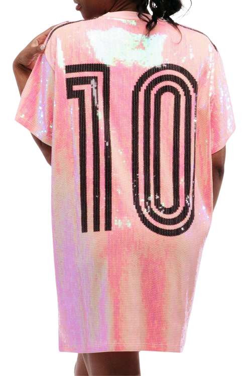 Miami Soccer Sequin Dress