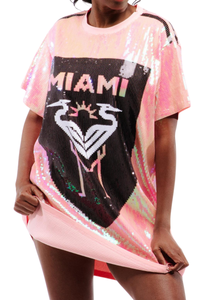 Miami Soccer Sequin Dress
