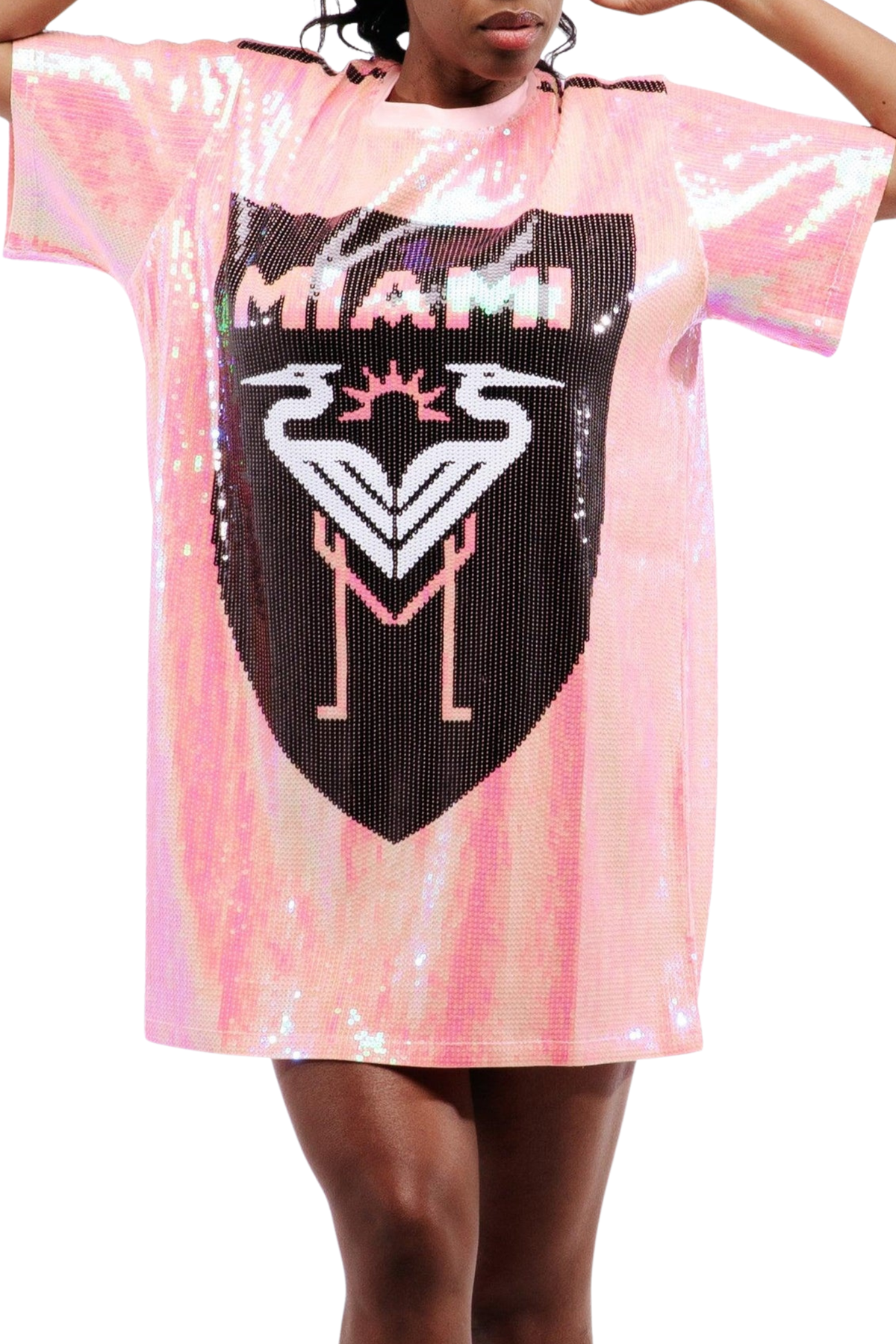 Miami Soccer Sequin Dress