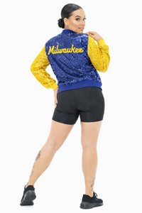 Milwaukee Baseball Sequin Jacket