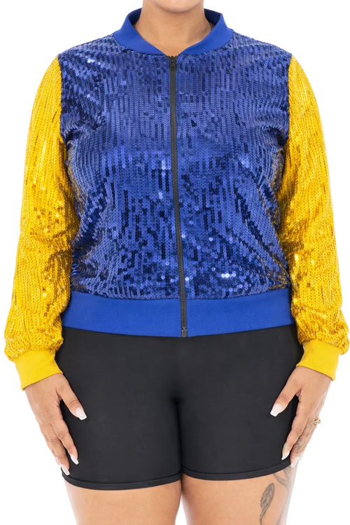 Milwaukee Baseball Sequin Jacket