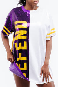 Minnesota Football Sequin Dress - SEQUIN FANS