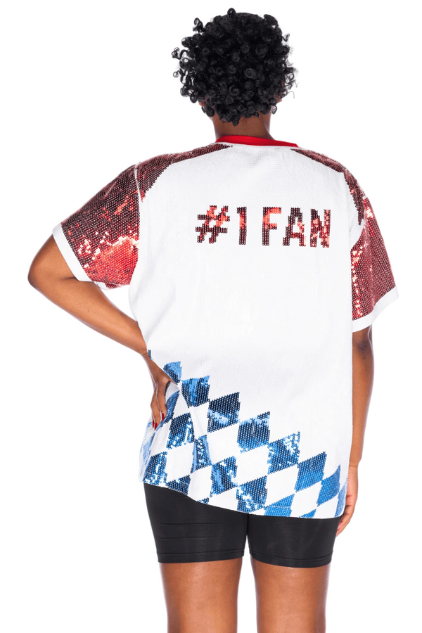 Munich Soccer Sequin Shirt - SEQUIN FANS