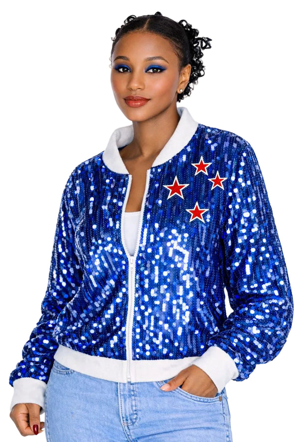 New Zealand Sequin Jacket