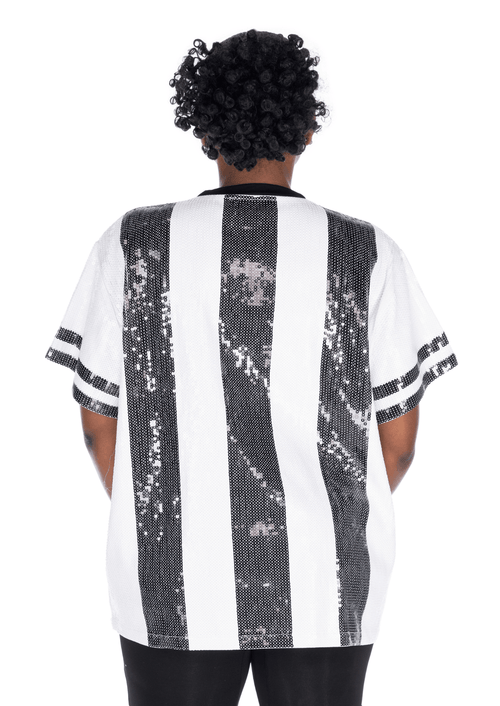Newcastle Soccer Sequin Shirt - SEQUIN FANS