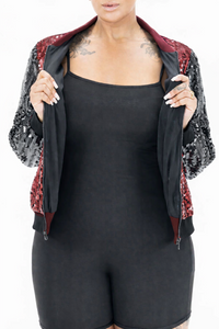 Ohio State College Sequin Jacket