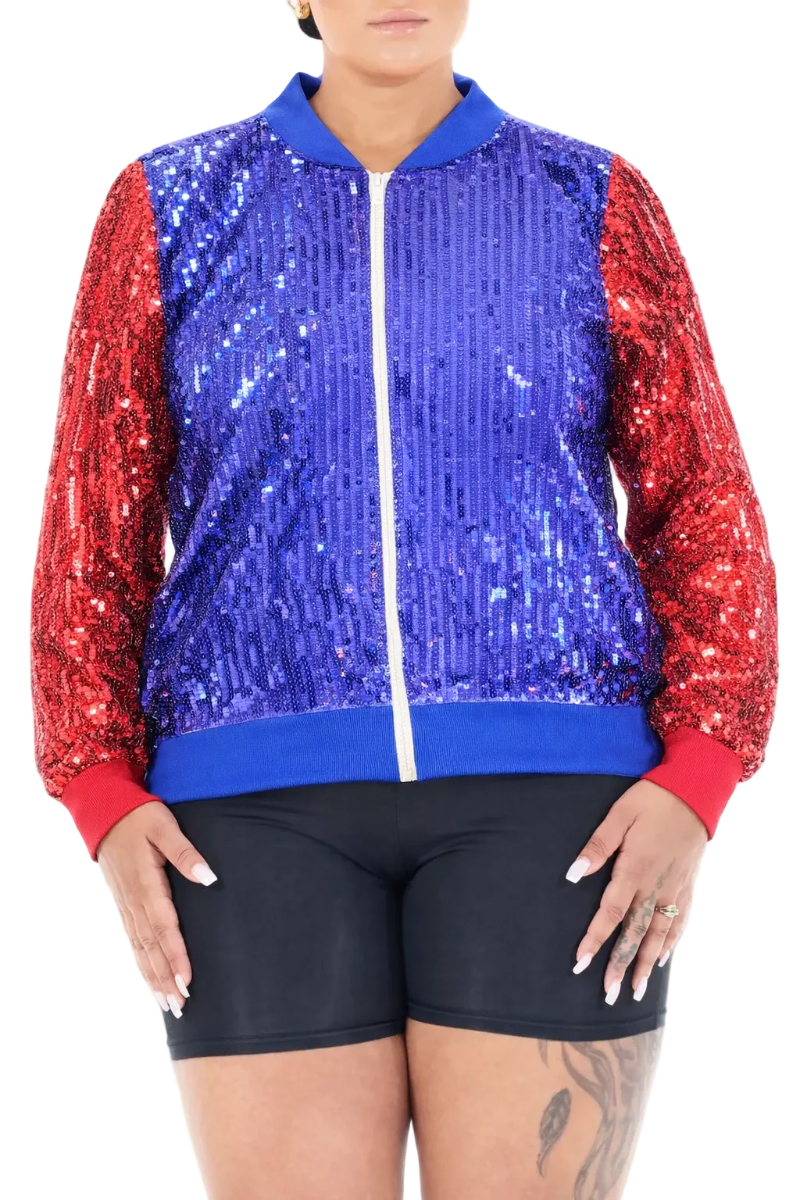 Philadelphia Baseball Sequin Jacket
