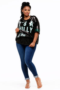 Philadelphia Sequin Shirt