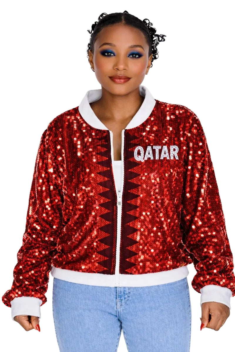 Qatar Sequin Jacket – SEQUIN FANS