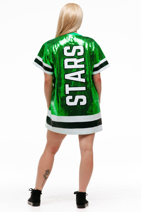 Dallas Hockey Sequin Dress - SEQUIN FANS